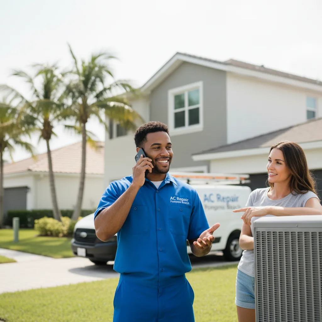 AC Repair Pompano Beach customer support in Roslyn